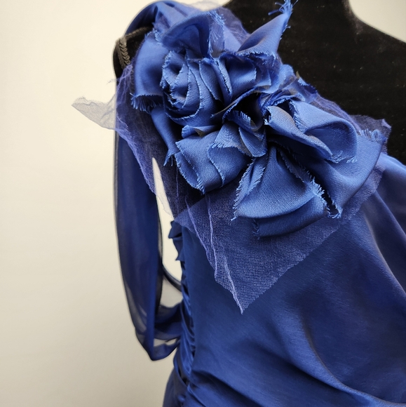 Jim Hjelm Blue Gown - Picture 5 of 12